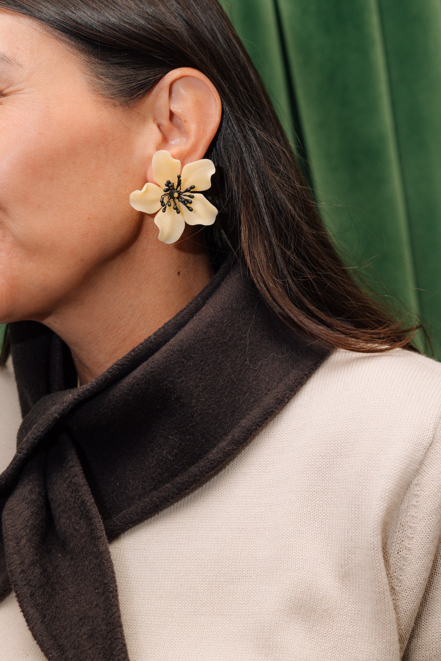 PENDIENTES ALMENDRO MANTEQUILLA