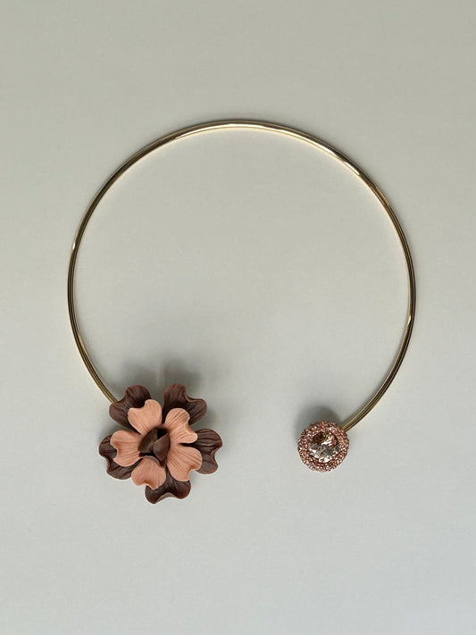 CHOKER PEONÍA TRUFA