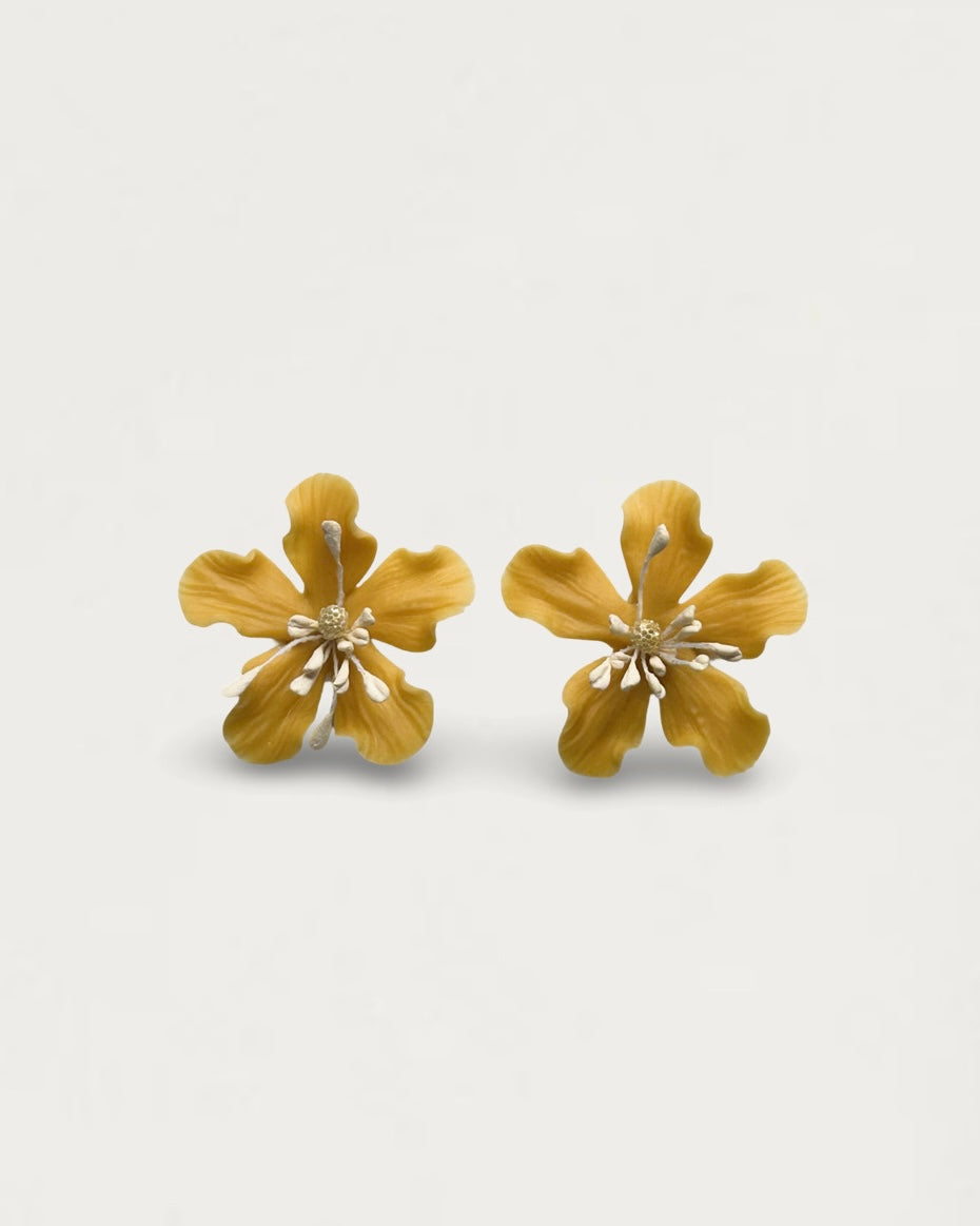 PENDIENTES MARIETA AMARILLO