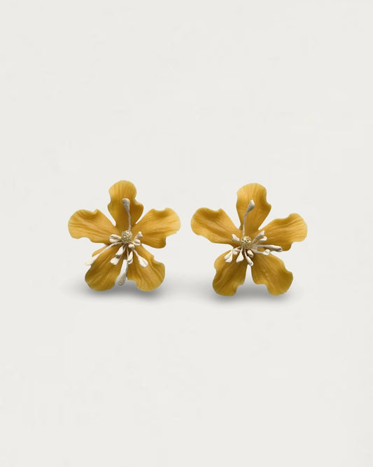 PENDIENTES MARIETA MOSTAZA