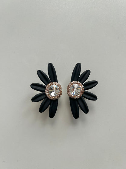 PENDIENTES DAISY PARTY BLACK
